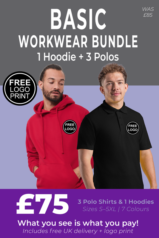 Basic Workwear Bundle Hoodies and Polos