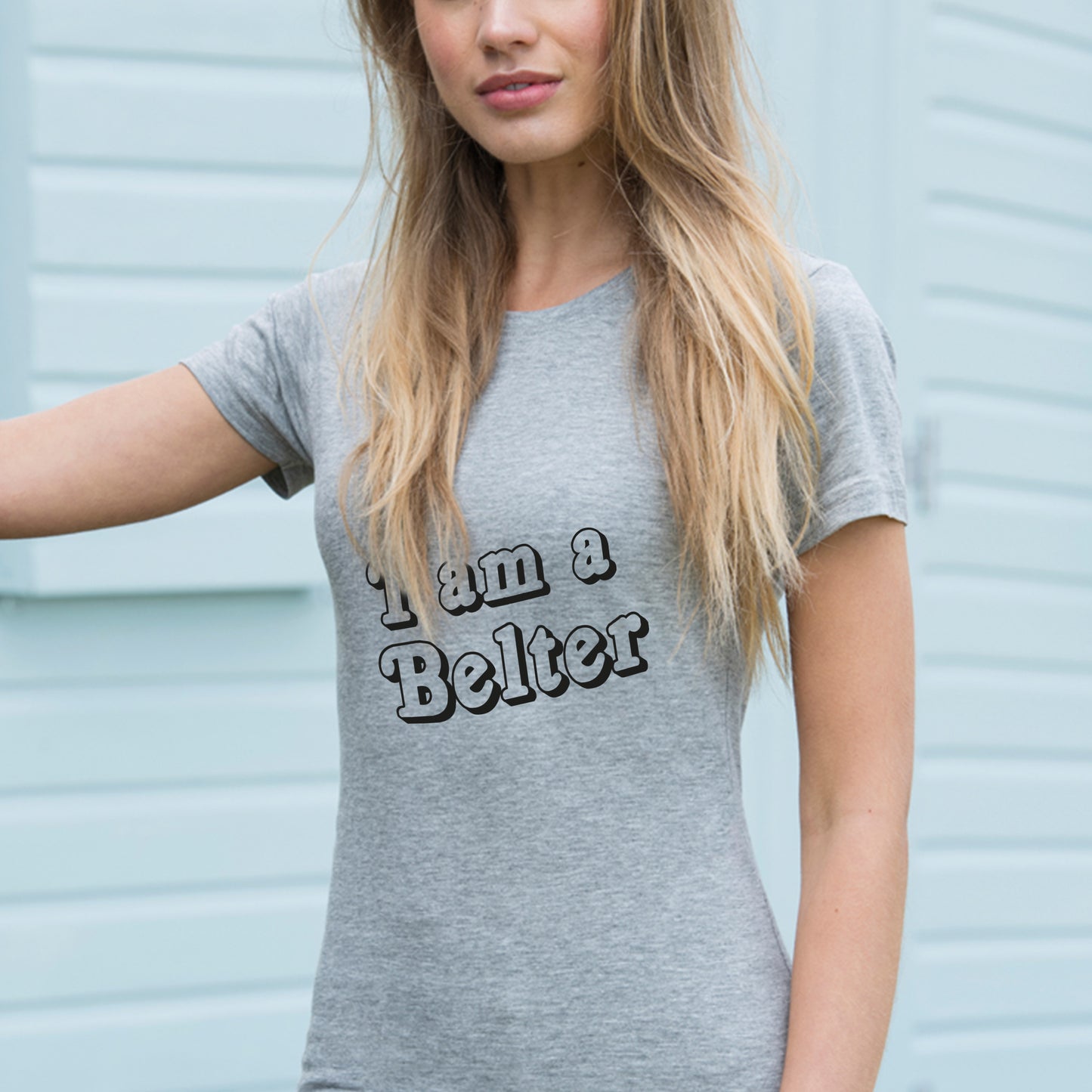 Gerry Cinnamon T-shirt Ladies - I am a Belter