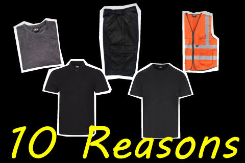 The Top 10 Reasons to Buy Your Work Clothing From Us