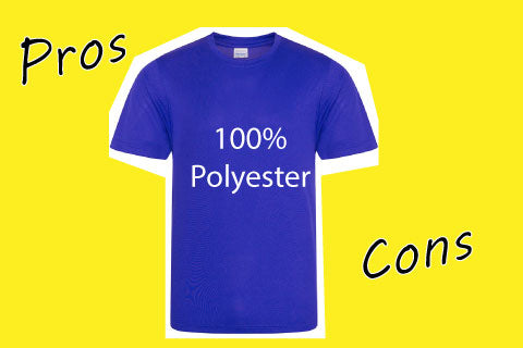 The Pros and Cons of 100% Polyester T-shirts as Work Uniforms