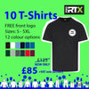 10 Personalised Pro RTX T-shirts