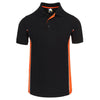 10 Personalised ORN Silverswift 2 tone Polo shirts