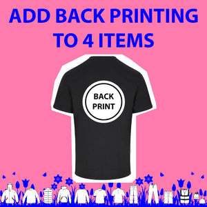 4 back printing