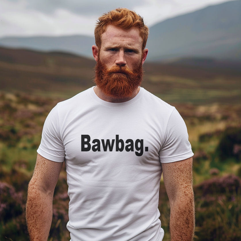 Bawbag T-Shirt – Funny Scottish Slogan Tee