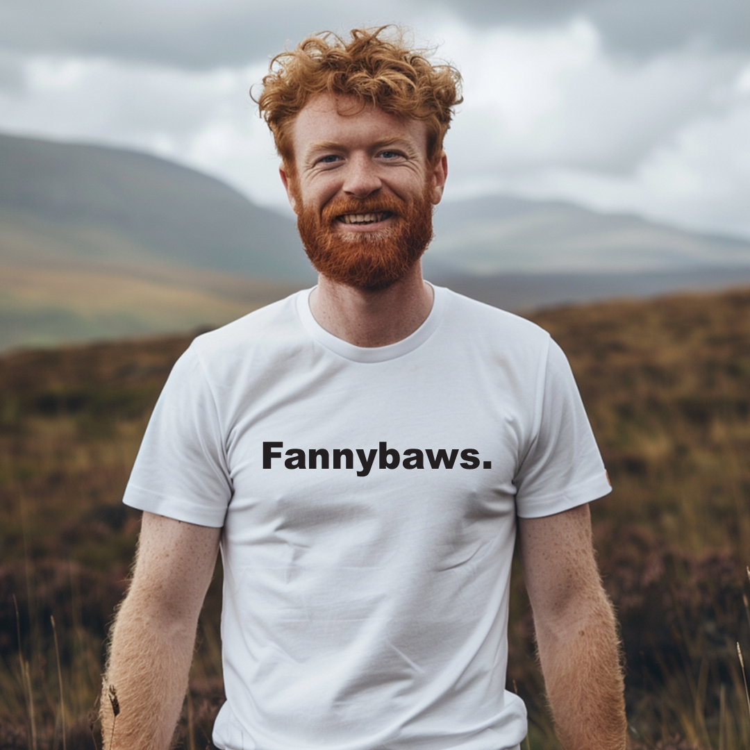 Fannybaws Scottish Funny Slang T-Shirt – Bold Scotland Humour Tee
