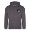 dark grey hoodie