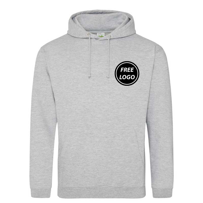 light grey hoodie