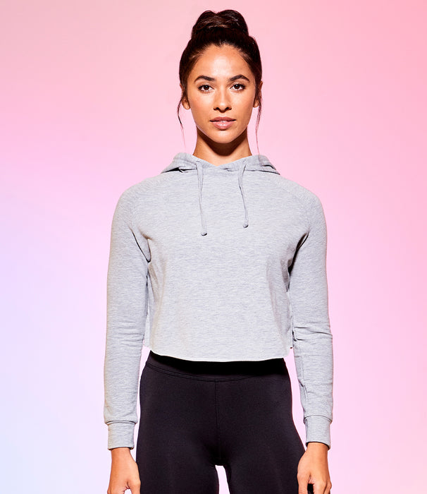 Ladies Cool Cross Back Cropped Hoodie -JC054 AWDis