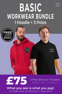 Basic Workwear Bundle Hoodies and Polos