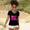 Born in the 80's - woman's t-shirt retro 80's style