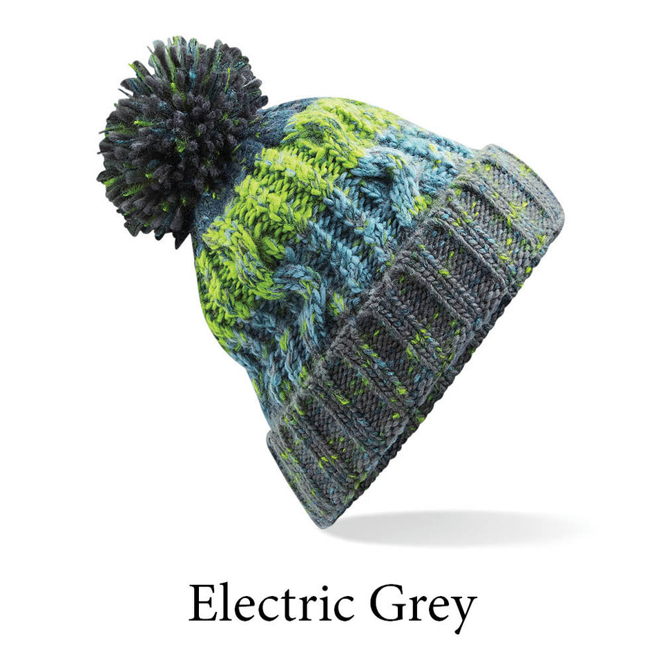 Aeternum CrossFit Corkscrew Pom Pom Beanie