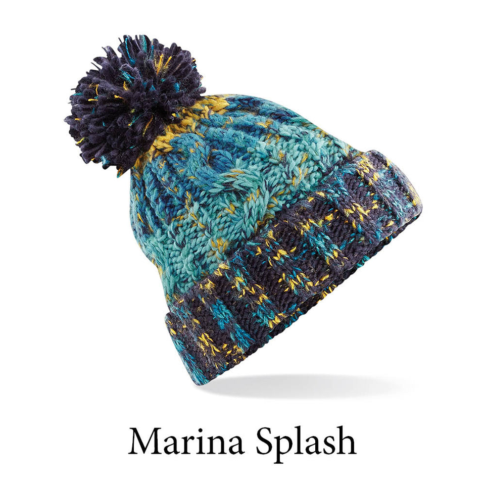 Aeternum CrossFit Corkscrew Pom Pom Beanie