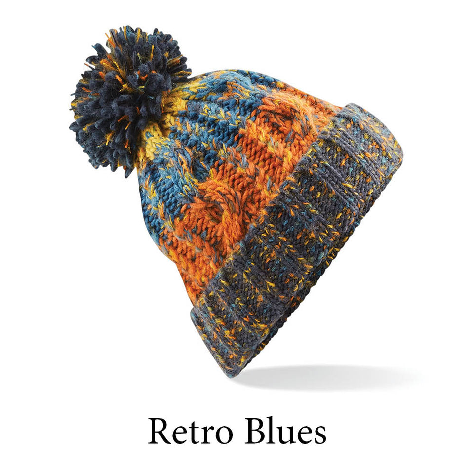 Aeternum CrossFit Corkscrew Pom Pom Beanie