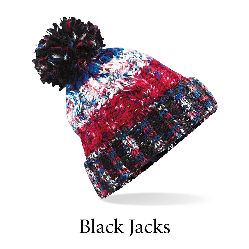 Aeternum CrossFit Corkscrew Pom Pom Beanie