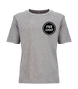 light grey T-shirt